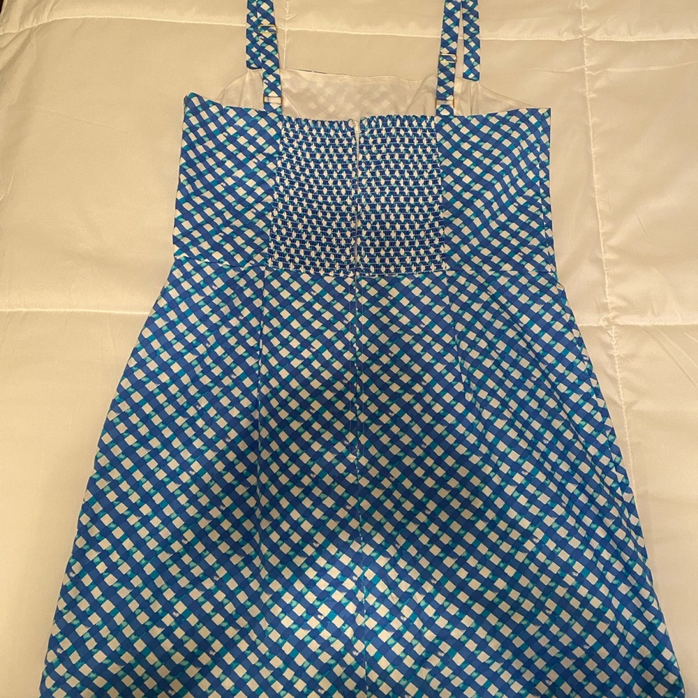 Lilly Pulitzer Blue and White Romper - Picture 2 of 4